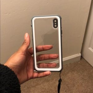 Waterproof iPhone X case